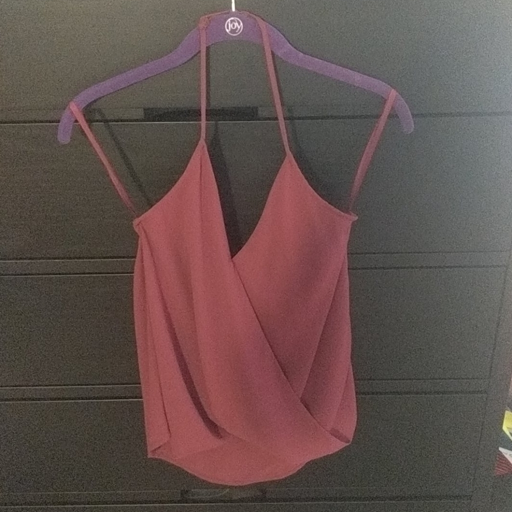 Maroon Going Out Top (Never worn)